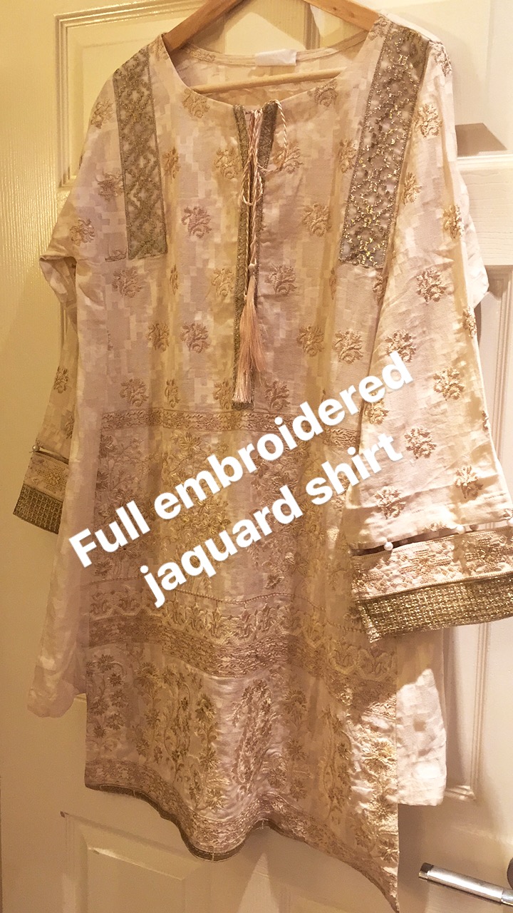 Boho Jacquard Eid Outfit